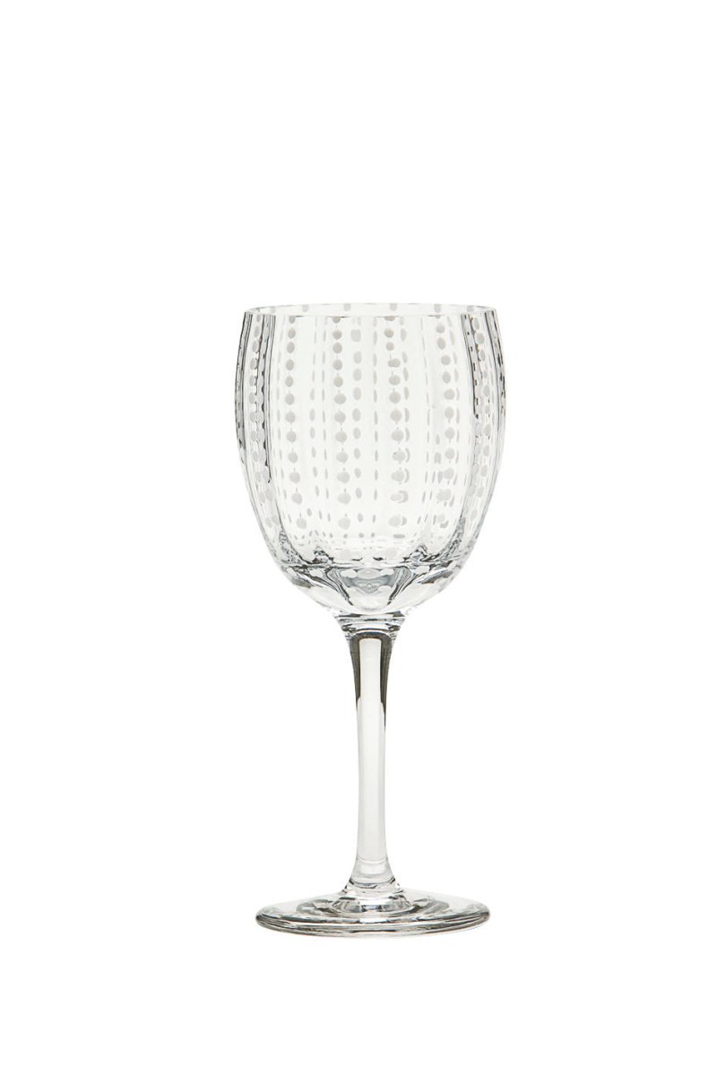 Zafferano Perle Wine Goblet (Set of 2) - Transparent - iFoodservice Online