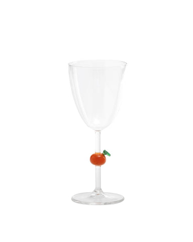 Zafferano Teca Frutta Goblet - Orange - iFoodservice Online