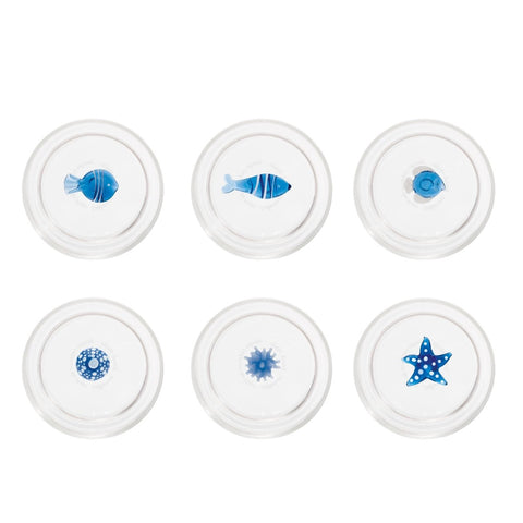 Zafferano Teca Mare Tumbler - Assorted Fish - iFoodservice Online