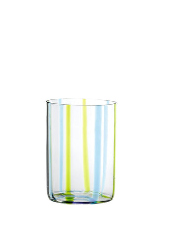 Zafferano Tirache Tumbler (Set of 6) - Aquamarine / Green - iFoodservice Online