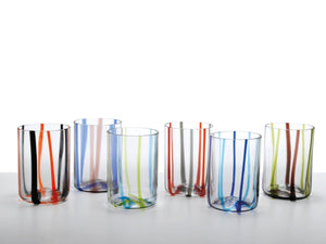 Zafferano Tirache Tumbler (Set of 6) - Assorted - iFoodservice Online