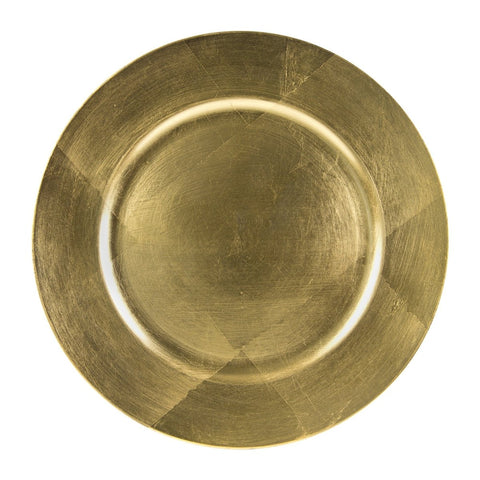 10 Strawberry Street Chargers, Lacquer Round Charger Gold (24/Case) LAG - 24 - iFoodservice Online