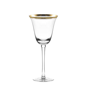 10 Strawberry Street Drinkware, Windsor Red Wine W/Gld Band 8oz (16/Case)WINSR - RW - GLD - iFoodservice Online