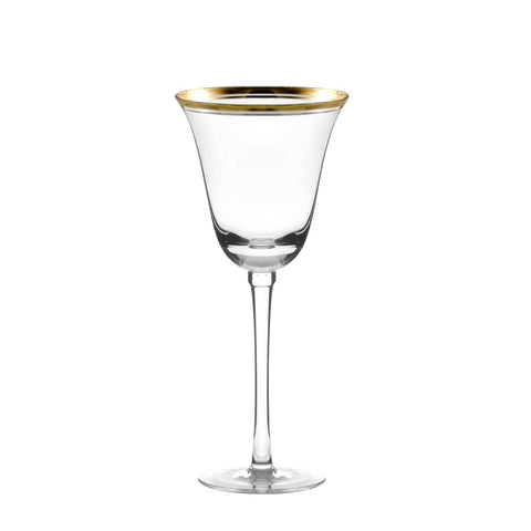 10 Strawberry Street Drinkware, Windsor Red Wine W/Gld Band 8oz (16/Case)WINSR - RW - GLD - iFoodservice Online