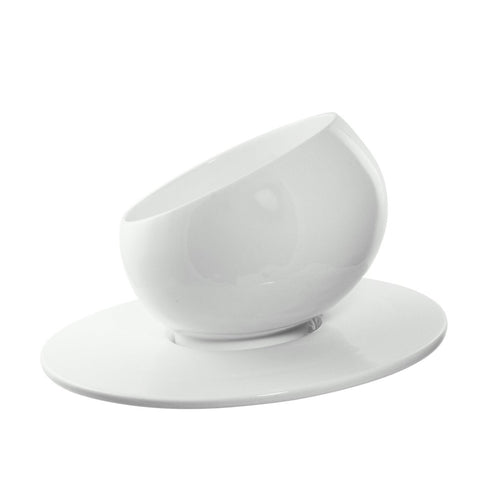 10 Strawberry Street Whittier Collection, Angled Bowl 28 Oz.(12/Case)WTR - 7RDANGBWL - iFoodservice Online