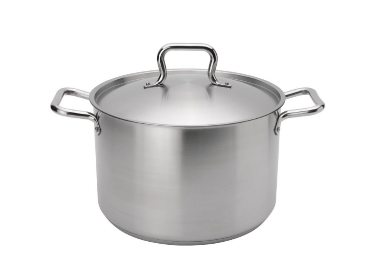 Browne Foodservice Elements Stock Pot 12qt/11.25 With Cover Stainless Steel (5733912) - iFoodservice Online