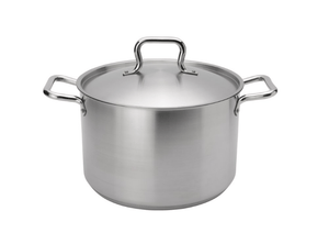 Browne Foodservice Elements Stock Pot 12qt/11.25 With Cover Stainless Steel (5733912) - iFoodservice Online