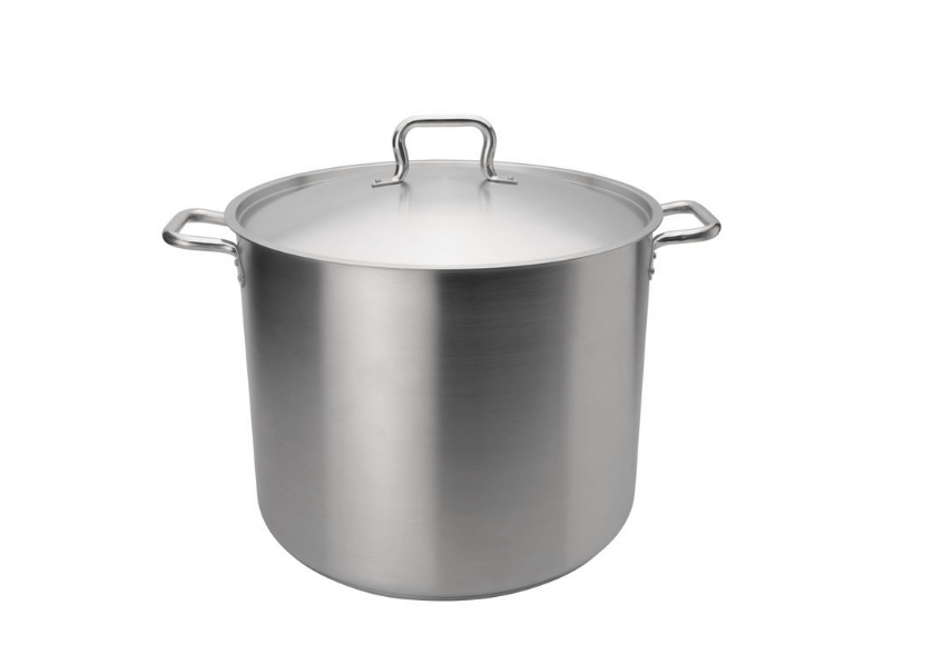 Browne Foodservice Elements Stock Pot 32qt/30.25l With Cover Stainless Steel(5733932) - iFoodservice Online