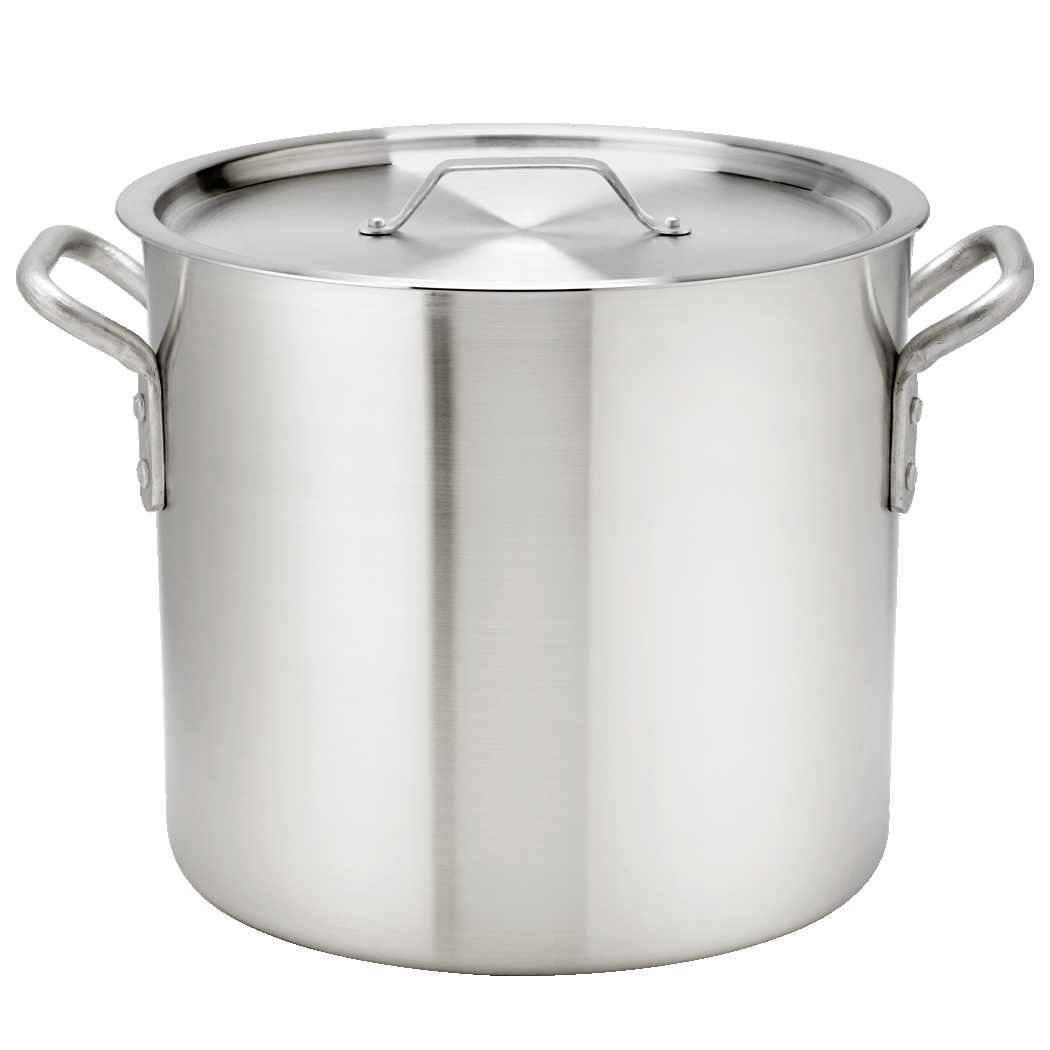 Browne Foodservice Thermalloy 160qt Hd Aluminum Stock Pot (5814260) - iFoodservice Online