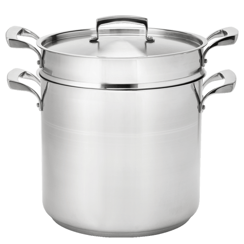 Browne Foodservice THERMALLOY 20qt Stainless Steel Double Boiler (3 Piece Set) (5724080) - iFoodservice Online
