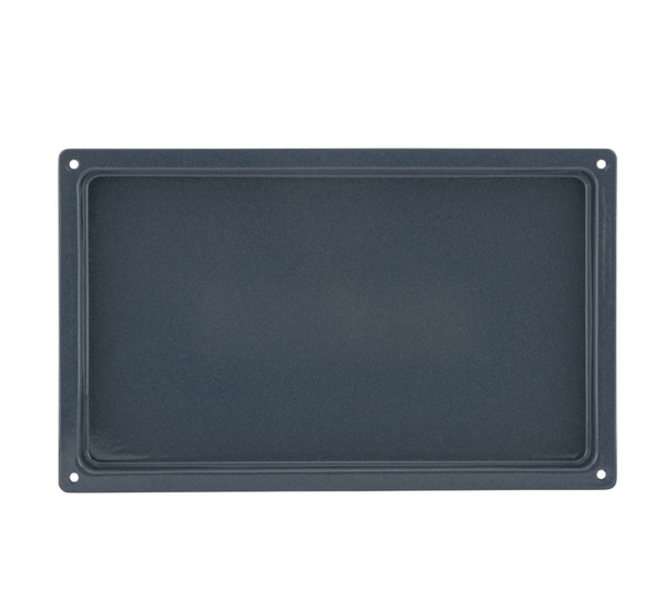 Browne Foodservice Thermalloy Combi Roast Pan, Full Size 20.75x12.75x1.5"/52.7x32.4x3.8cm, Steel, 20ga, Granite Enamel (576202) - iFoodservice Online