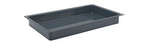 Browne Foodservice Thermalloy Combi Roast Pan, Full Size 20.75x12.75x2.5"/52.7x32.4x6.4cm, Steel, 20ga, Granite Enamel Pack of 3 (576203) - iFoodservice Online