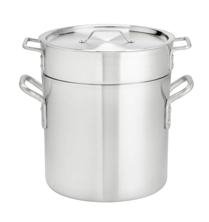 Browne Foodservice Thermally 20qt Aluminum Double Boiler (5813220) - iFoodservice Online