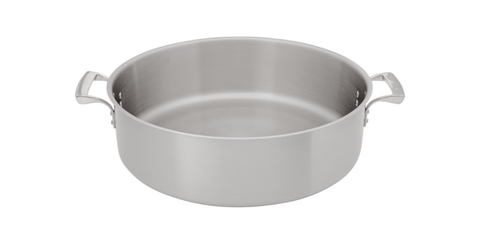 Browne Foodservice Thermally 30qt Stainless Steel Brazier NSF (5724029) - iFoodservice Online