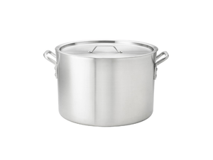 Browne Foodservice Thermally 32qt Hd Aluminum Stock Pot (5814132) - iFoodservice Online