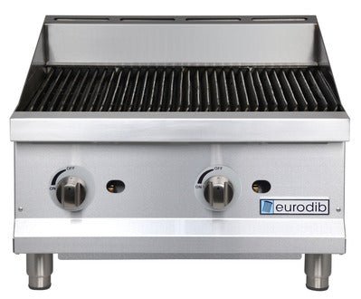 Eurodib 36'' Natural Gas Radiant Char Broiler T CBR36 - iFoodservice Online