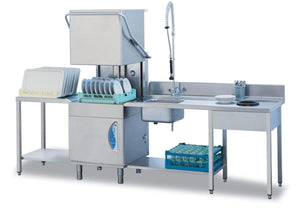 Eurodib Lamber Upright Electronic Dishwasher With Soap Pump Free Shipping (L21EKS) - iFoodservice Online