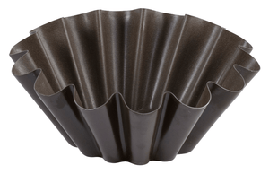 Gobel N - stick Continental Style Brioche Mould - Wide Ribs - Withflat Bottom - Ø200/97 mm - H72 mm Pack of 3 (223040) - iFoodservice Online