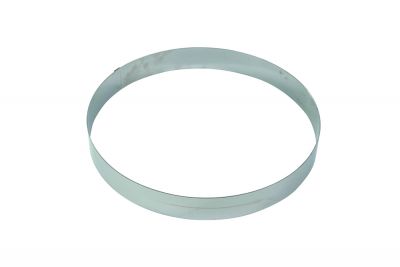 GOBEL St/st custard ring - Thickness 10/10th - Ø280 mm h35 mm 865180 - iFoodservice Online