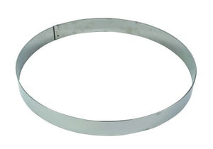GOBEL St/st mousse ring - Thickness 10/10th - Ø280 mm h45 mm (865092) - iFoodservice Online