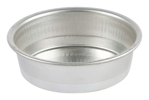 GOBEL Tin plate round plain cake mould - With edges - Ø220/195 mm h50 mm Pack ok 3(123740) - iFoodservice Online