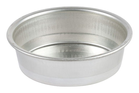 GOBEL Tin plate round plain cake mould - With edges - Ø220/195 mm h50 mm Pack ok 3(123740) - iFoodservice Online