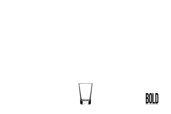 Hospitality Brands Bold Drinkware Caliber Shot 1dz/cs (HUF098 - 012) - iFoodservice Online