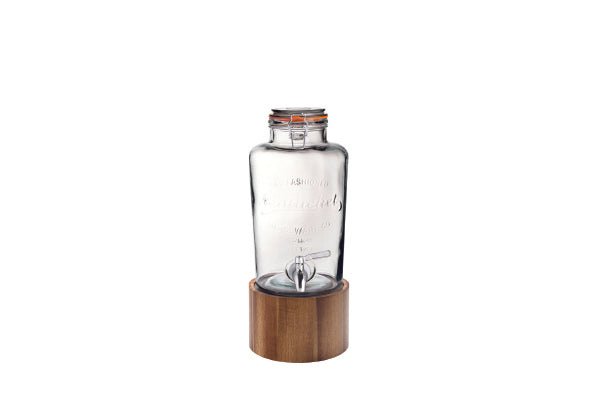 Hospitality Brands Infusion Jar with Clamp Lid & Spigo (Pack of 1) HG90030 - 001 - iFoodservice Online