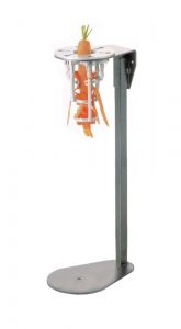 Louis Tellier Epoxy vegetable peeler on stand - Asparagus EP003 - iFoodservice Online