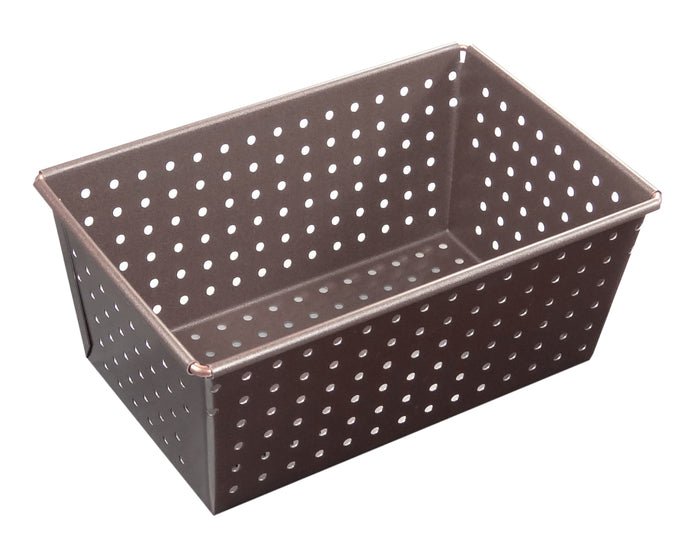 Louis Tellier Gobel Non - Stick Perforated Bread Pan 10 5/8'' X 3 1/8'' H (223690) - iFoodservice Online