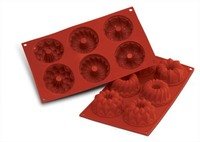 Louis Tellier Silikomart - Mini Fantasy Red Mold (SF132) - iFoodservice Online