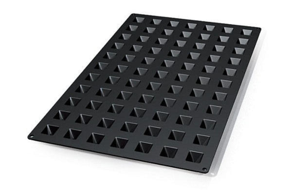 Louis Tellier Silikomart - Mini Pyramid (77) 60 X 40 Mold (SQ046) - iFoodservice Online
