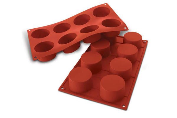 Louis Tellier Silikomart - Siliconflex Mold, Cylinder (SF028) - iFoodservice Online