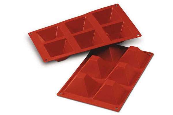 Louis Tellier Silikomart - Siliconflex Mold, Pyramid (SF007) - iFoodservice Online