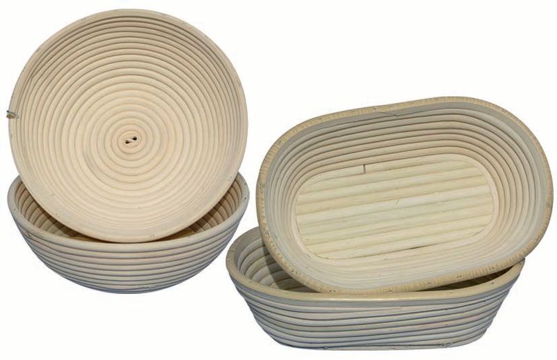 Matfer Banneton Willow Proofing Basket‐Round‐7 1/2in (118505) - iFoodservice Online