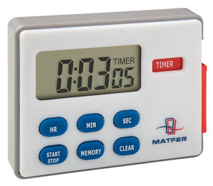 Matfer Bourgeat 24 Hour 3 Function Digital Timer (250602) - iFoodservice Online