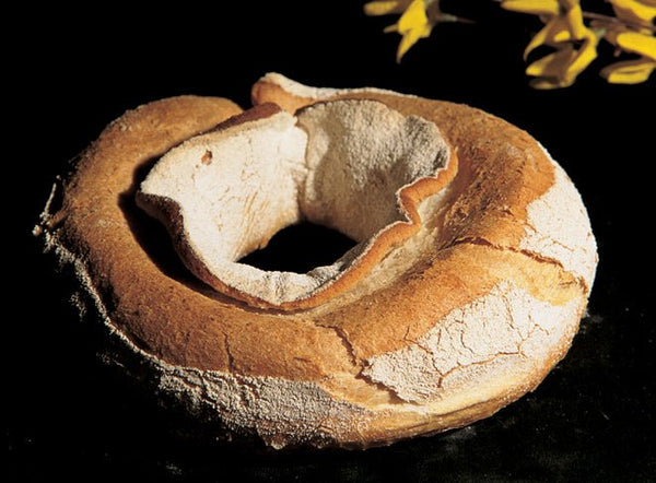 Matfer Bourgeat BANNETON LINEN LINED BASKET CROWN SHAPED 11 3/4" 118521 - iFoodservice Online