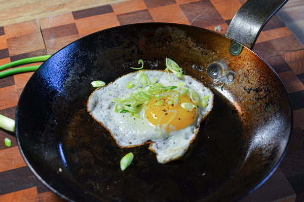 Matfer Bourgeat Black Steel Frying Pan Round 11 3/4" (62005) - iFoodservice Online