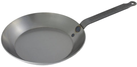 Matfer Bourgeat Black Steel Frying Pan, Round, 11" (62004) - iFoodservice Online