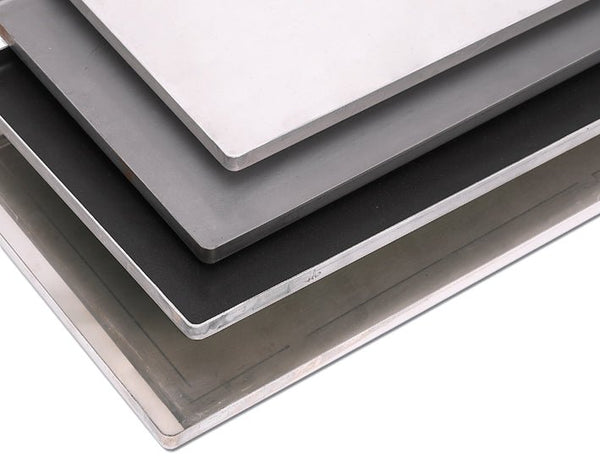 Matfer Bourgeat Blue Steel Baking/Oven Sheet, 23 3/4" X 15 3/4" (310103) - iFoodservice Online