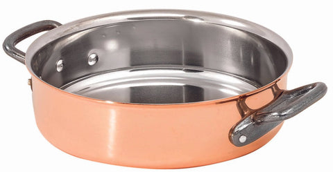 Matfer Bourgeat Bourgeat Copper Heavy Saute Pan 11" 374028 - iFoodservice Online