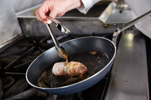 Matfer Bourgeat Classic Chef+ Frying Pan, Round, Nonstick, 9 3/8" 906024 - iFoodservice Online