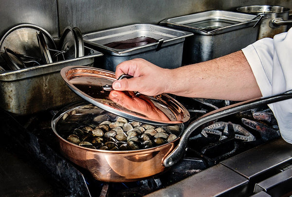 Matfer Bourgeat Copper Lid, 5 1/2" (365014) - iFoodservice Online