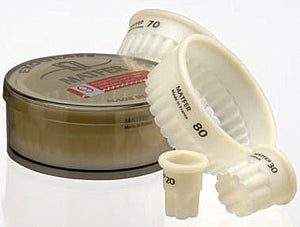 Matfer Bourgeat Exoglass® Pastry Cutter Set Fluted Pack of 9 (150101) - iFoodservice Online