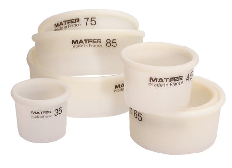 Matfer Bourgeat Exoglass® Pastry Cutter Set Plain Set of 8 (150103) - iFoodservice Online