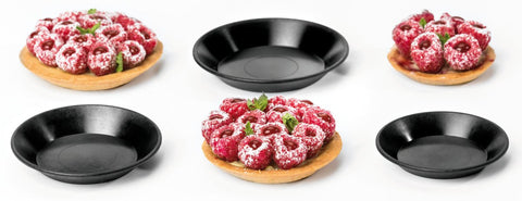 Matfer Bourgeat Exoglass® Quiche Mold 3 1/2" Pack of 12 (345109) - iFoodservice Online