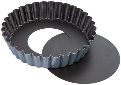 Matfer Bourgeat Exopan® Fluted Sponge Cake Mold With Removable Bottom 4 3/4" (331811) - iFoodservice Online