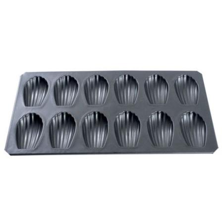 Matfer Bourgeat Exopan Madeleine Sheet - 3in - 40 cavities (310739) - iFoodservice Online