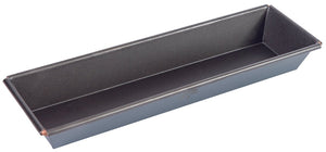 Matfer Bourgeat Exopan® Steel Non - Stick Rectangular Flared Brioche Mold 9 7/8" (332291) - iFoodservice Online