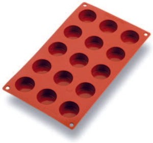 Matfer Bourgeat Gastroflex® Round Petit - fours Mold (257916) - iFoodservice Online